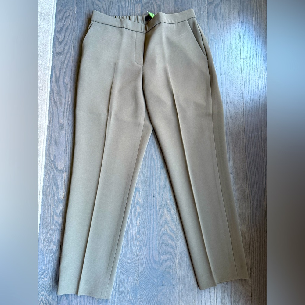 THEORY Trecca Pull On Crepe Pants Ankle length